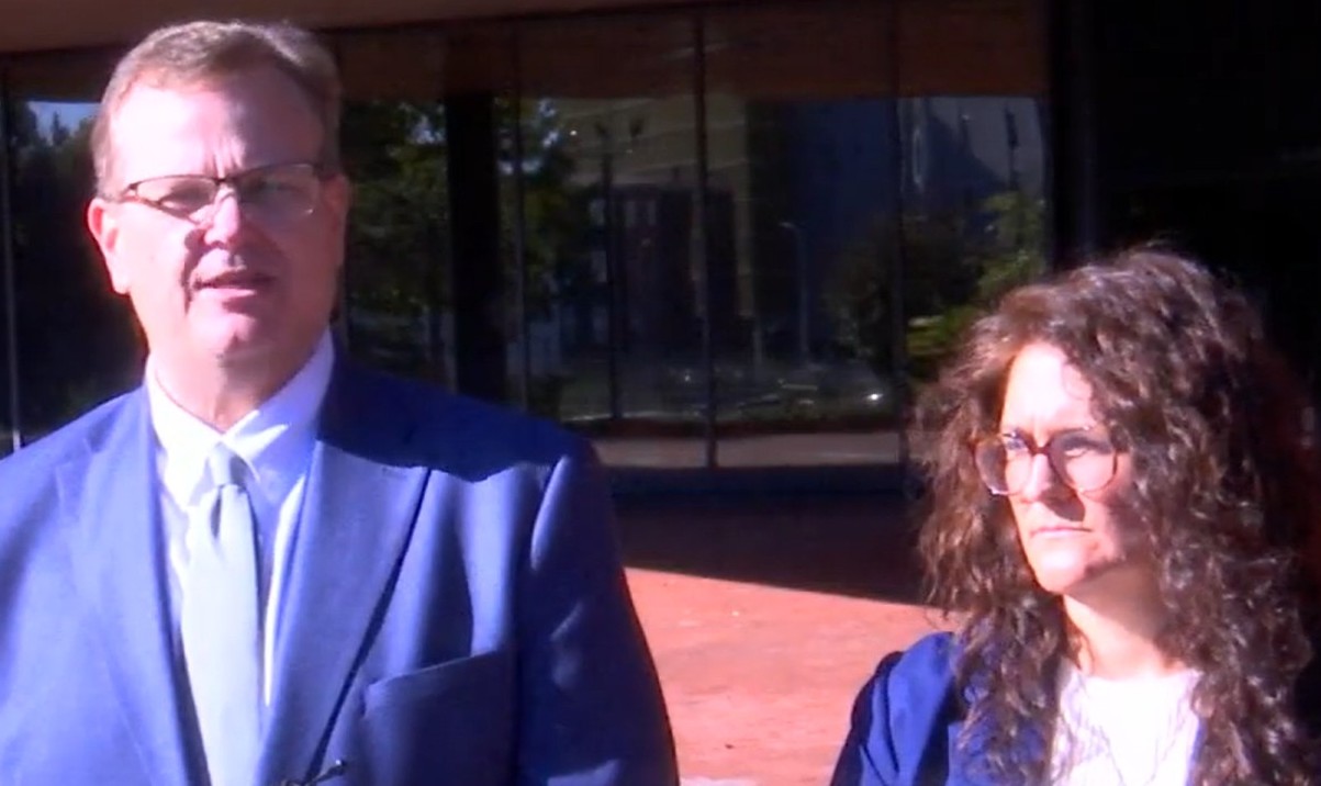 Doug Ramseur and Emilee Hasbrouck